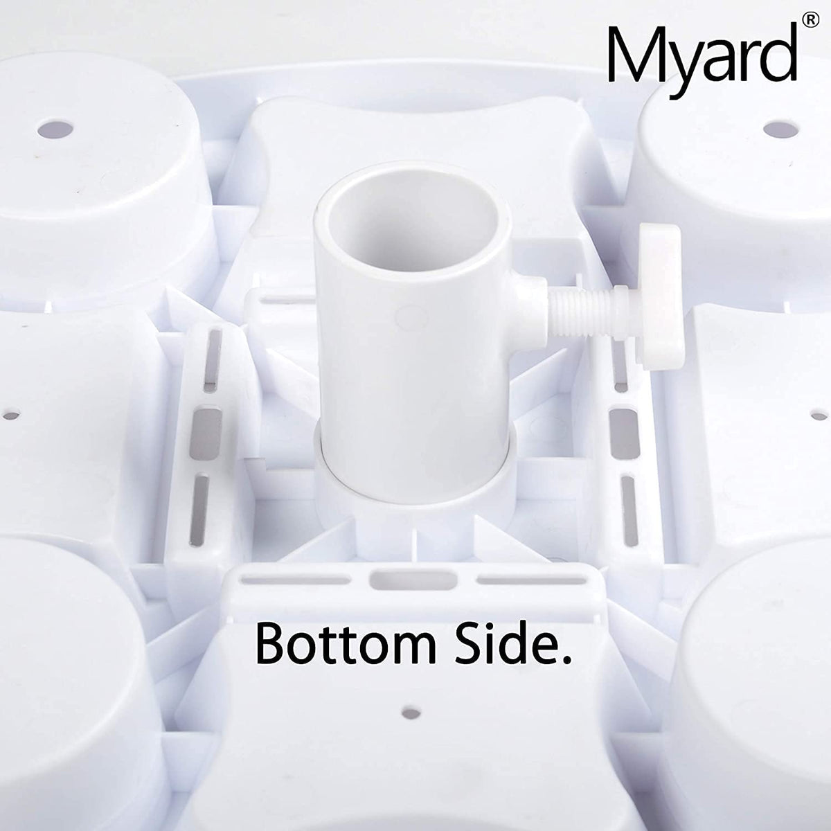 PayandPack Myard tray four phone slots for hands-free use by pool