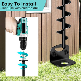 Payivsve anchors suitable for sheds, swings, trampolines, and carports.