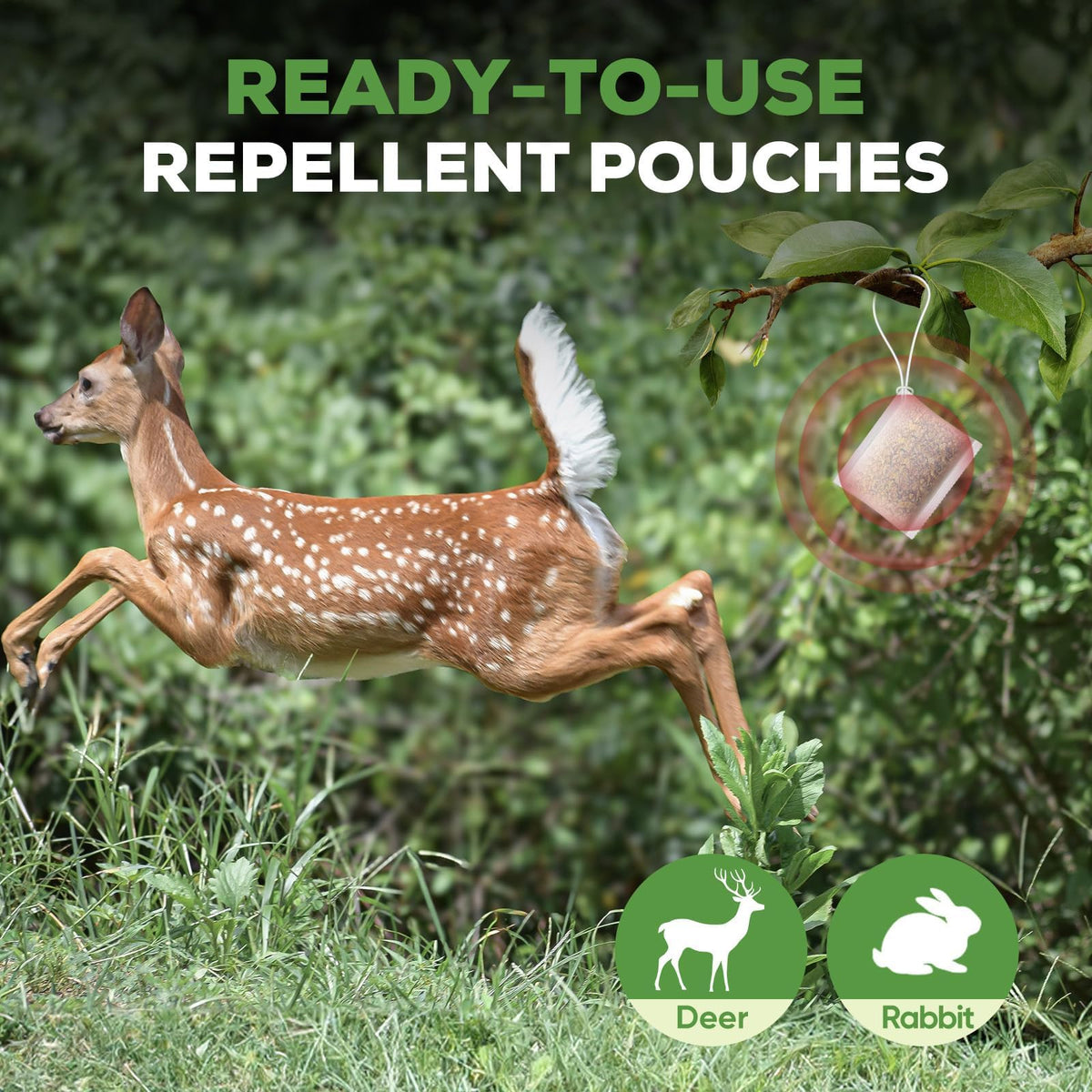Pblovylu deer-repellent-pouch ready-to-use with no spray required