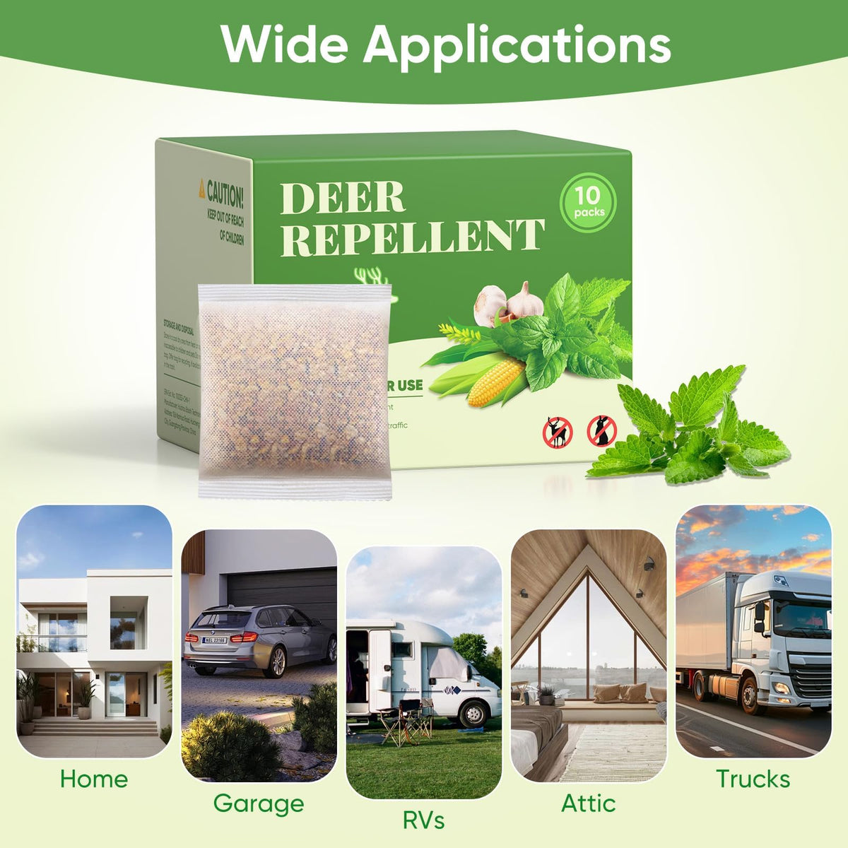 Pblovylu deer-repellent-pouch is safe for pets and family