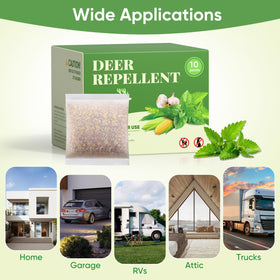 Pblovylu deer-repellent-pouch is safe for pets and family