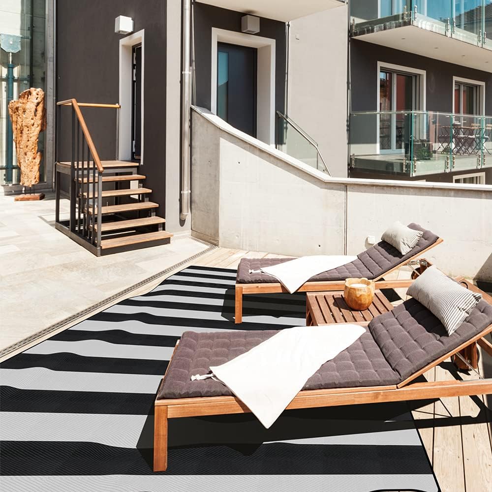 Pcinfuns 5x8 outdoor rug option for larger spaces and gatherings.