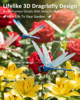 PCVLFPA dragonfly clip comes in a 40-pack for outdoor decor