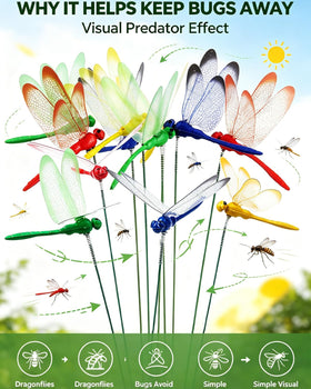 PCVLFPA dragonfly clip easily attaches to hats or collars
