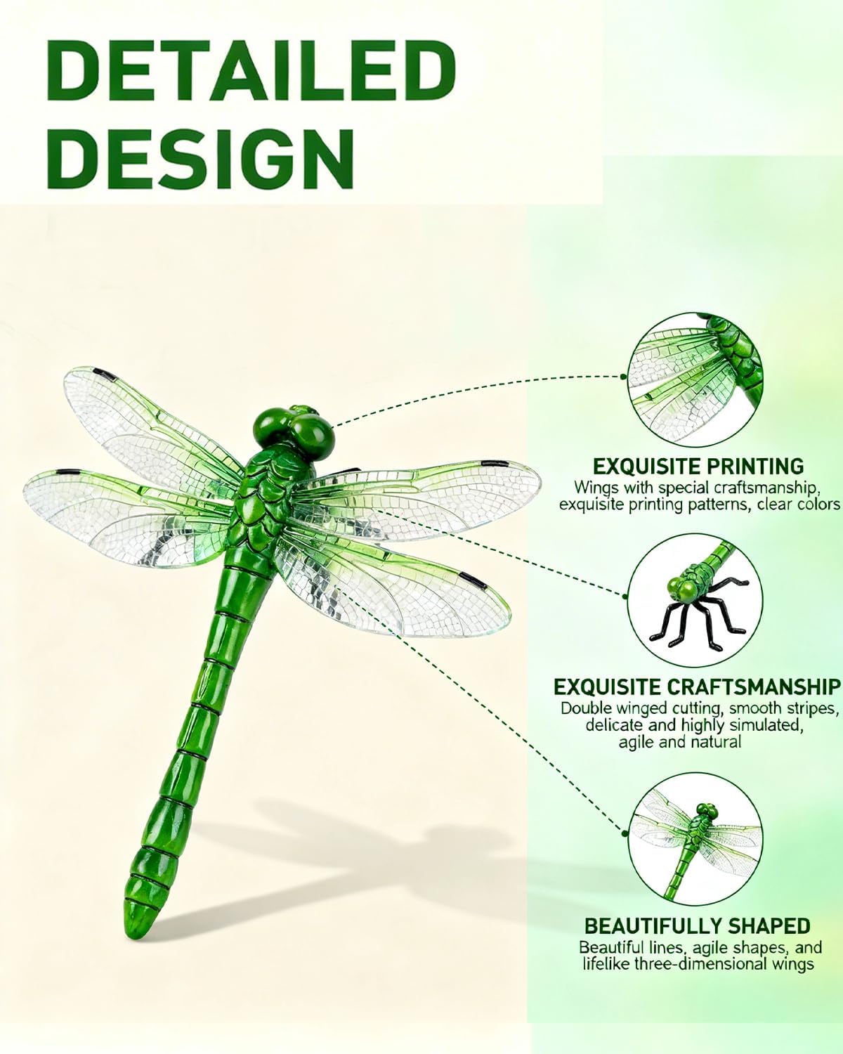 PCVLFPA dragonfly clip features upgraded fastening for durable outdoor use