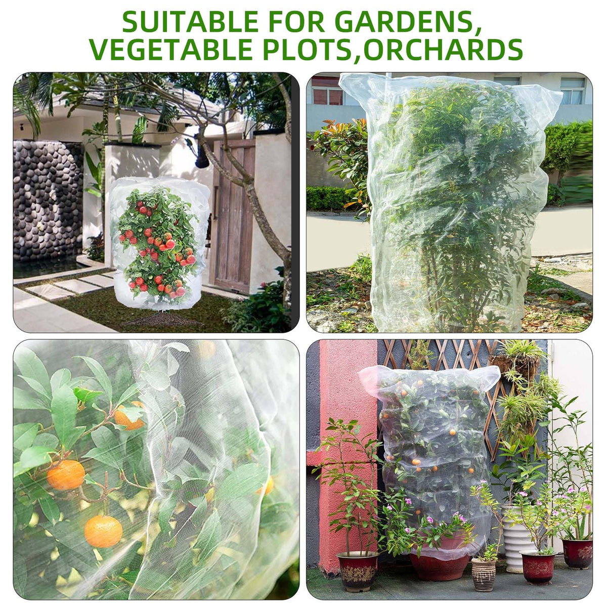 PDGROW ultra-fine mesh breathability for plant watering and air flow
