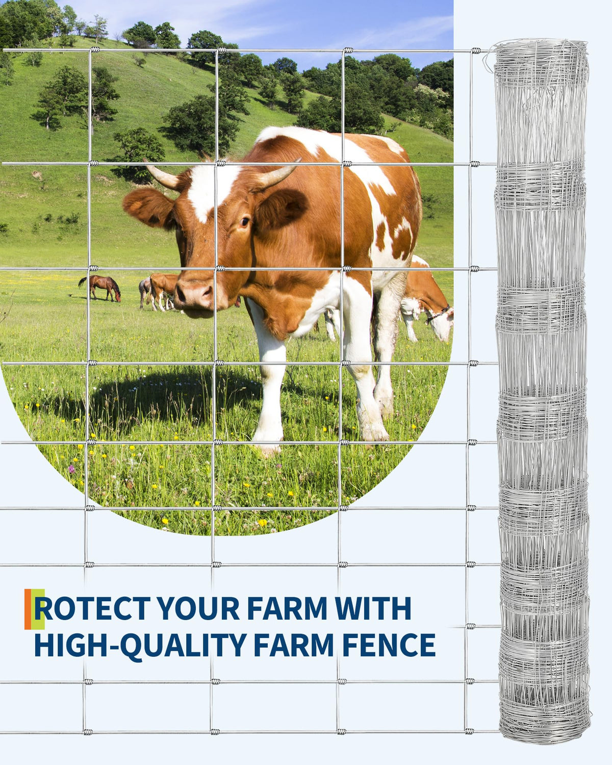 Six-opening mesh design from PeakPursuit for versatile fencing options.