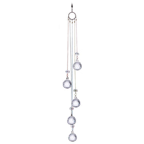 PEDOBO Crystal Ball Prisms Suncatcher creates shimmering rainbows on sunny windows.