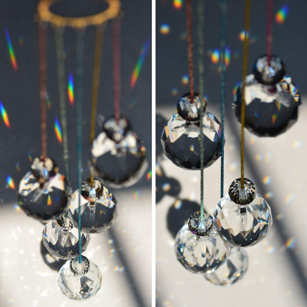 PEDOBO Crystal Ball Prisms Suncatcher adds sparkle to baby rooms and curtains.