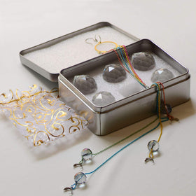 PEDOBO Crystal Ball Prisms Suncatcher arrives in gift packaging for easy gifting.