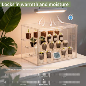 PEEKUP adjustable dividers organize plants by size and height