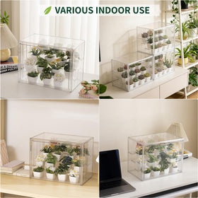 PEEKUP magnetic door eases plant care access