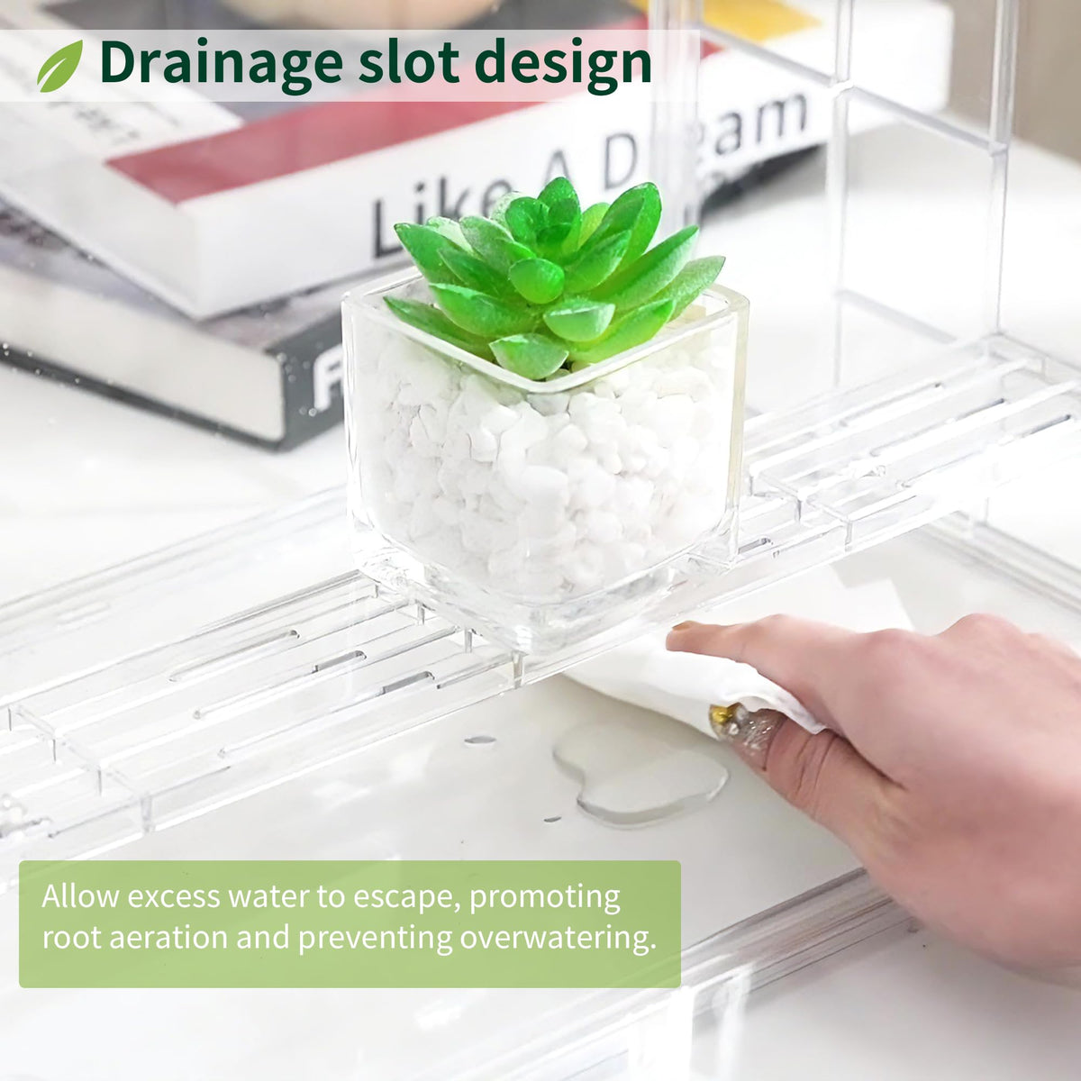 PEEKUP stackable design saves space in small indoor gardens