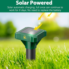 Peepst 8-pack mole deterrents ready to cover larger lawns