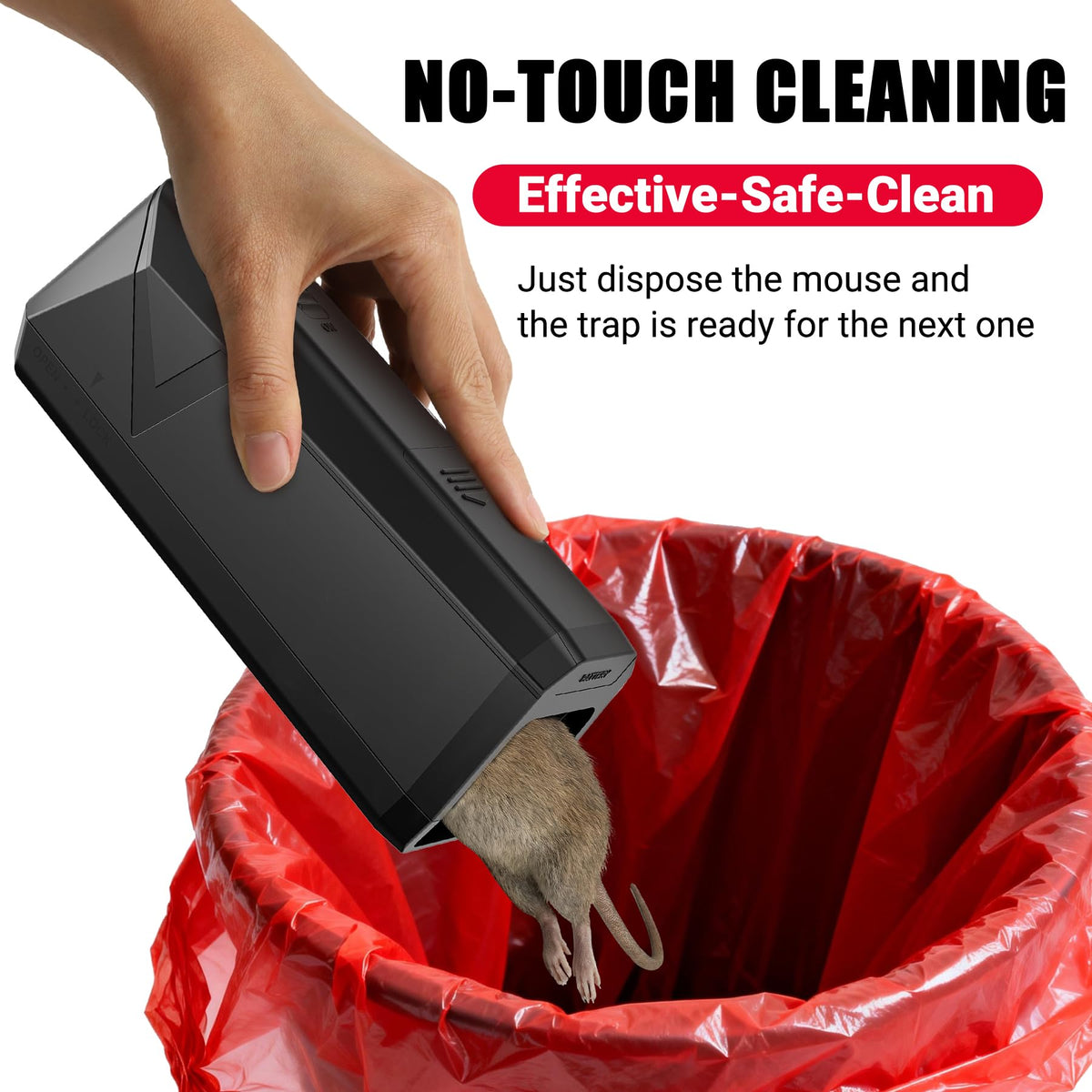 Peepst Electric Mouse Trap ideal for kitchen and indoor spaces.