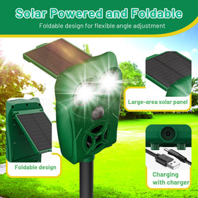 Peepst five modes with adjustable sensitivity tailor repellent behavior to conditions.