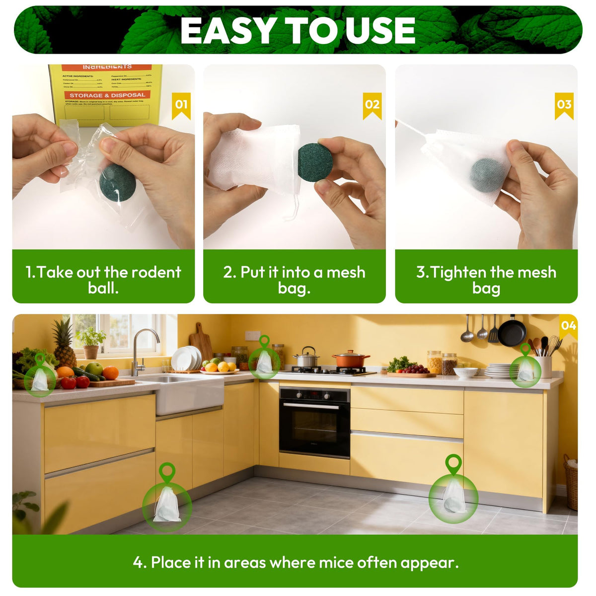 Peepst family-friendly rodent deterrent suitable for homes and gardens
