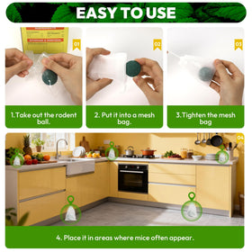 Peepst family-friendly rodent deterrent suitable for homes and gardens