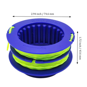 PEHUAP 0.080 inch, 16 ft line for thicker grass and reliable cuts.