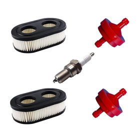 Pekfnsc air filter spark plug kit for Husqvarna LC221A with easy compatibility and part replacement