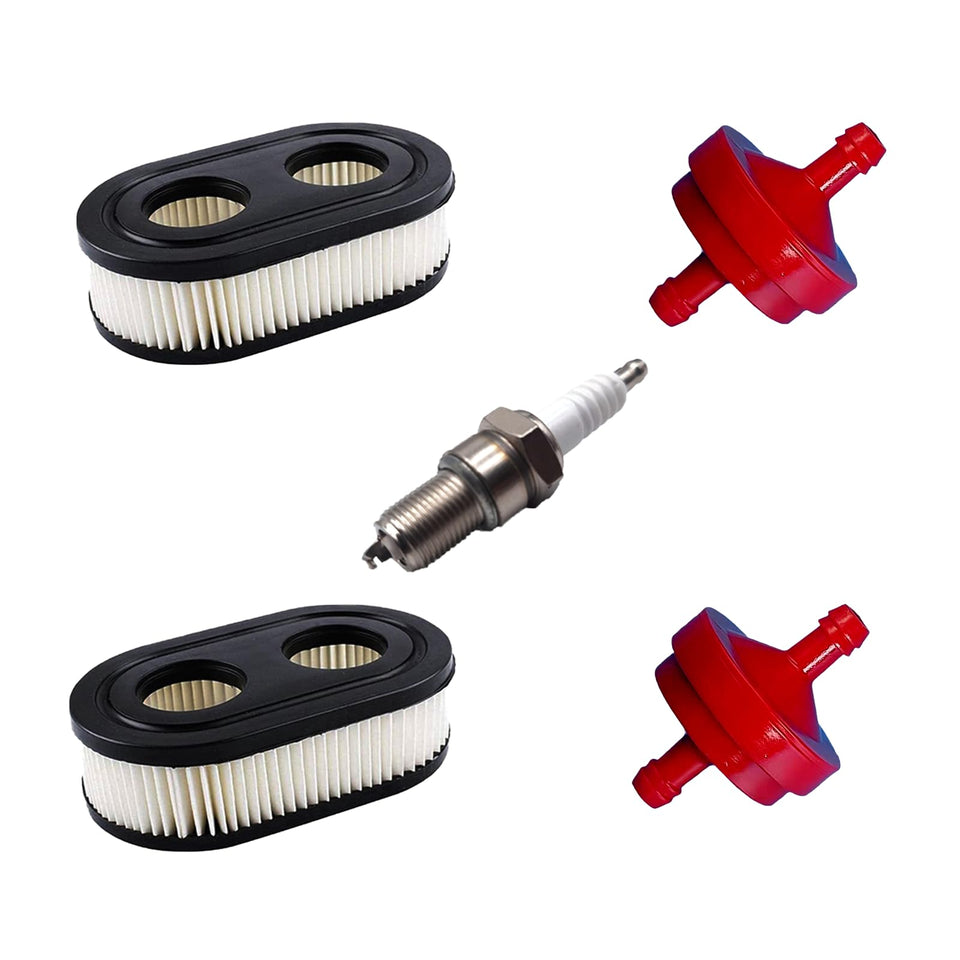 Pekfnsc air filter spark plug kit for Husqvarna LC221A with easy compatibility and part replacement