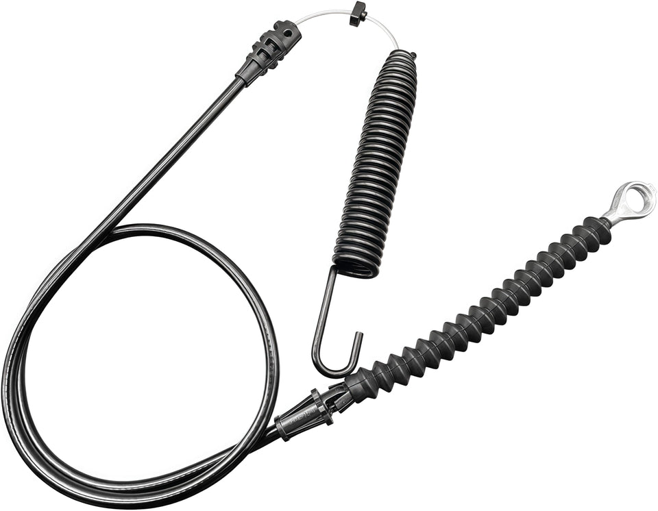 PELIF deck blade engagement cable ready for reliable belt engagement on compatible riding mowers