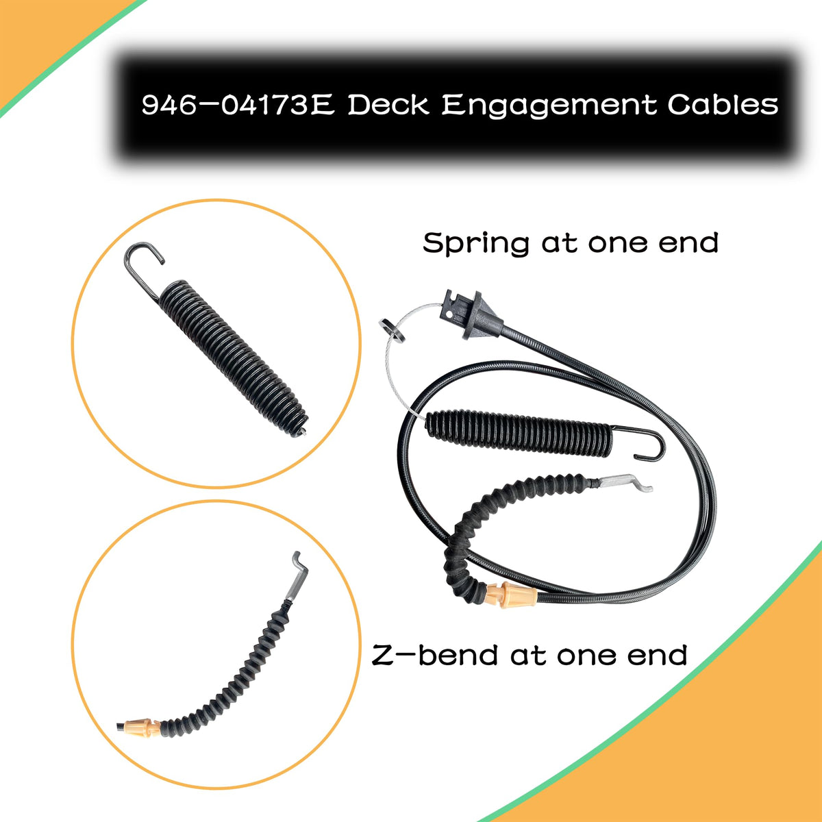 PELIF 946-04173E cable dimensions: 39 inches conduit and 56 inches wire length.