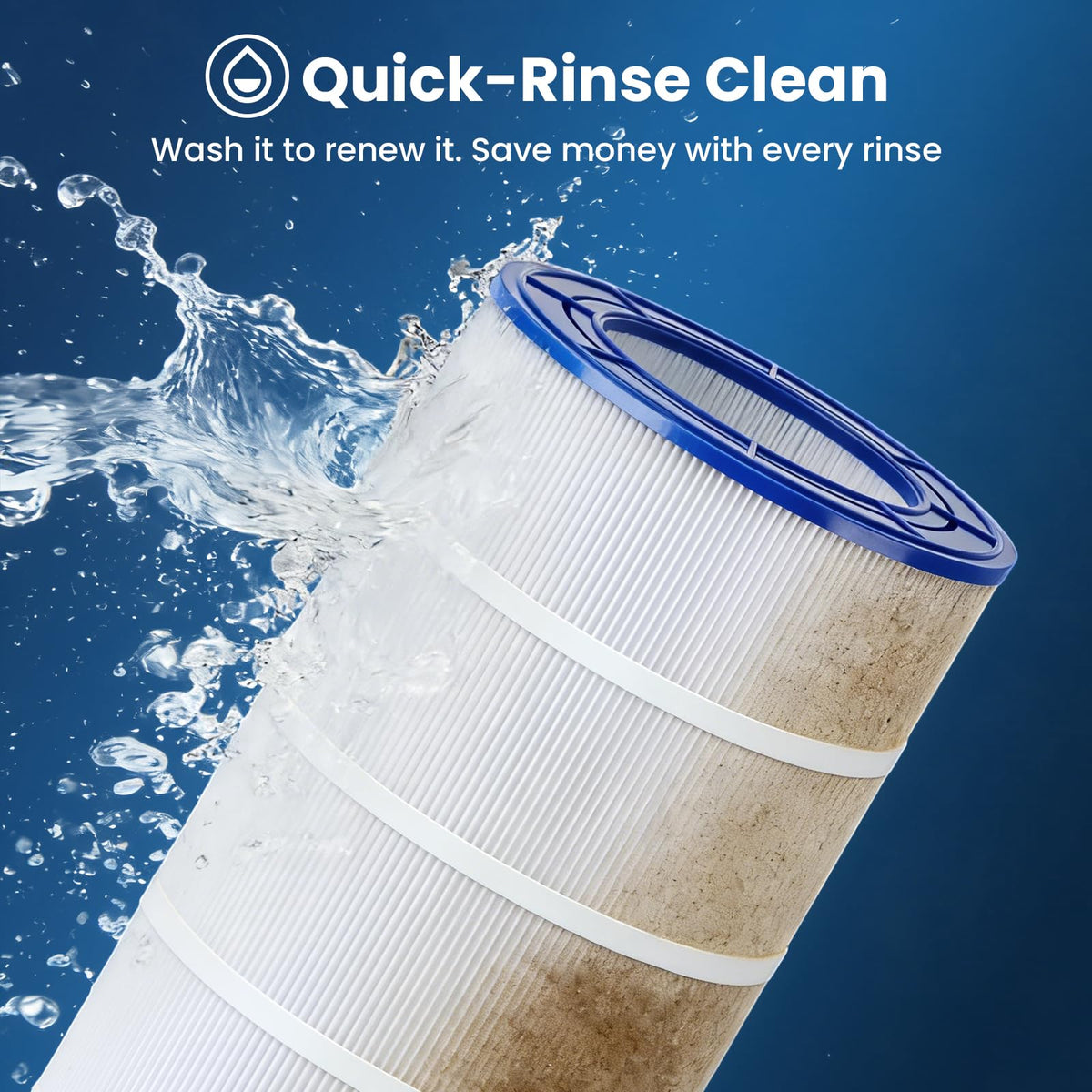 PELLUCID CC100 advanced filtration delivers high dirt-holding capacity.
