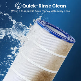 PELLUCID CC100 advanced filtration delivers high dirt-holding capacity.