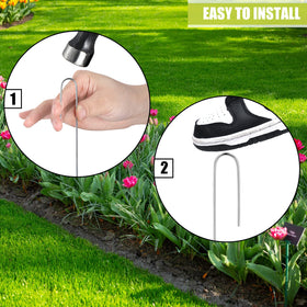 Pelopy rustproof design suits year-round garden and lawn projects