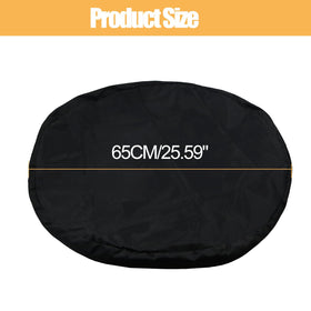 Pemaly easy-slip-on drum cover for quick outdoor protection