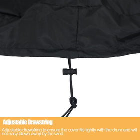 Pemaly drum cover shows waterproof coating for dry drum lid