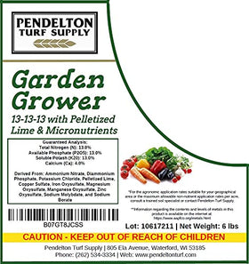 Pendelton pelletized lime and micronutrients granules nourish roots and improve soil balance
