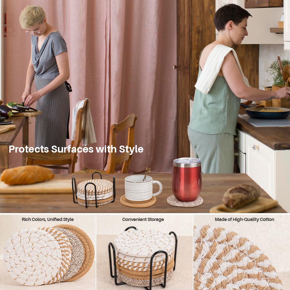 Pengtai cotton woven storage basket offers versatile storage and organization