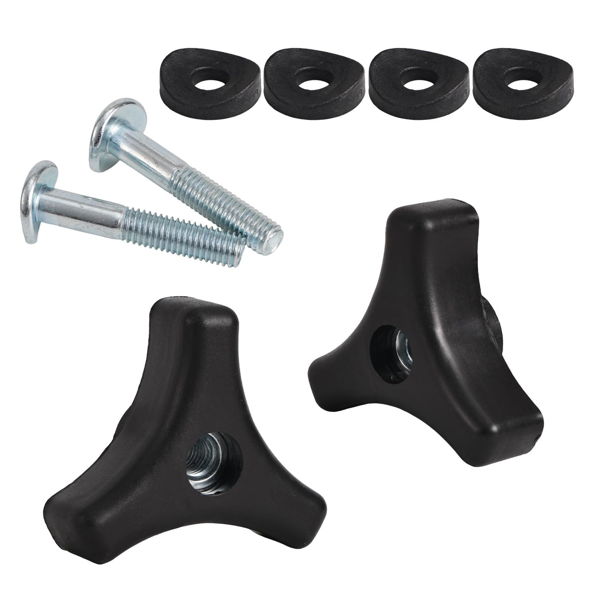 Penitue handle knob with screw included for easy install.