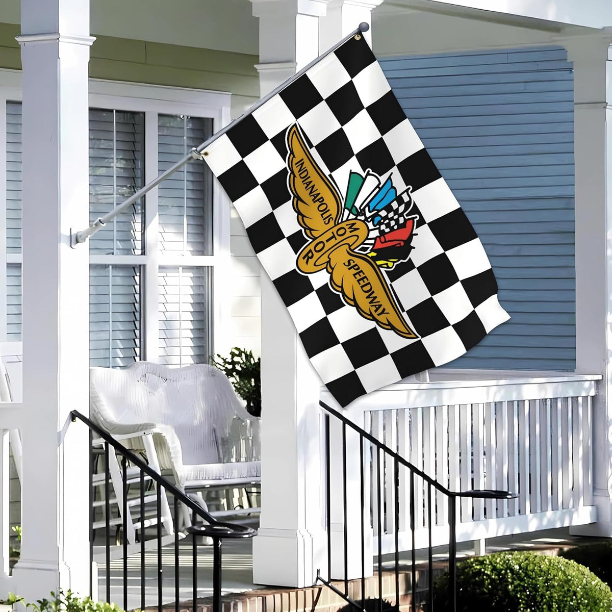 PennantHue Indiana-Polis flag designed for both indoor and outdoor use
