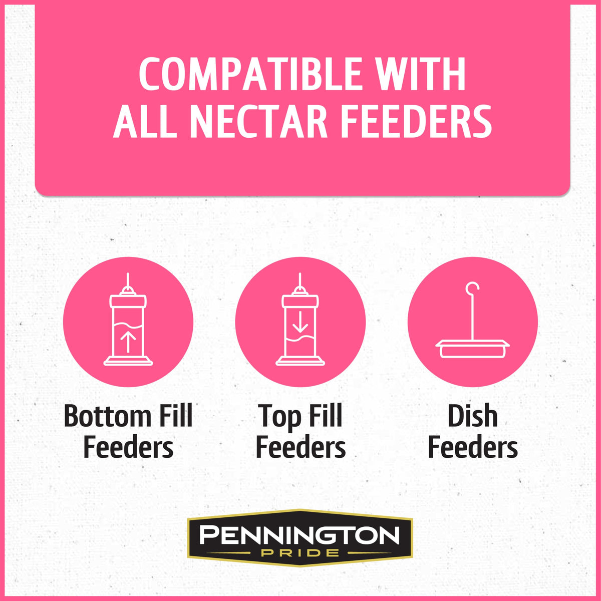 Pennington Electro-Nectar unopened cap indicates secure storage before use.