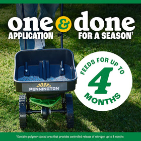 Pennington's formula includes beneficial microorganisms for soil revitalization.