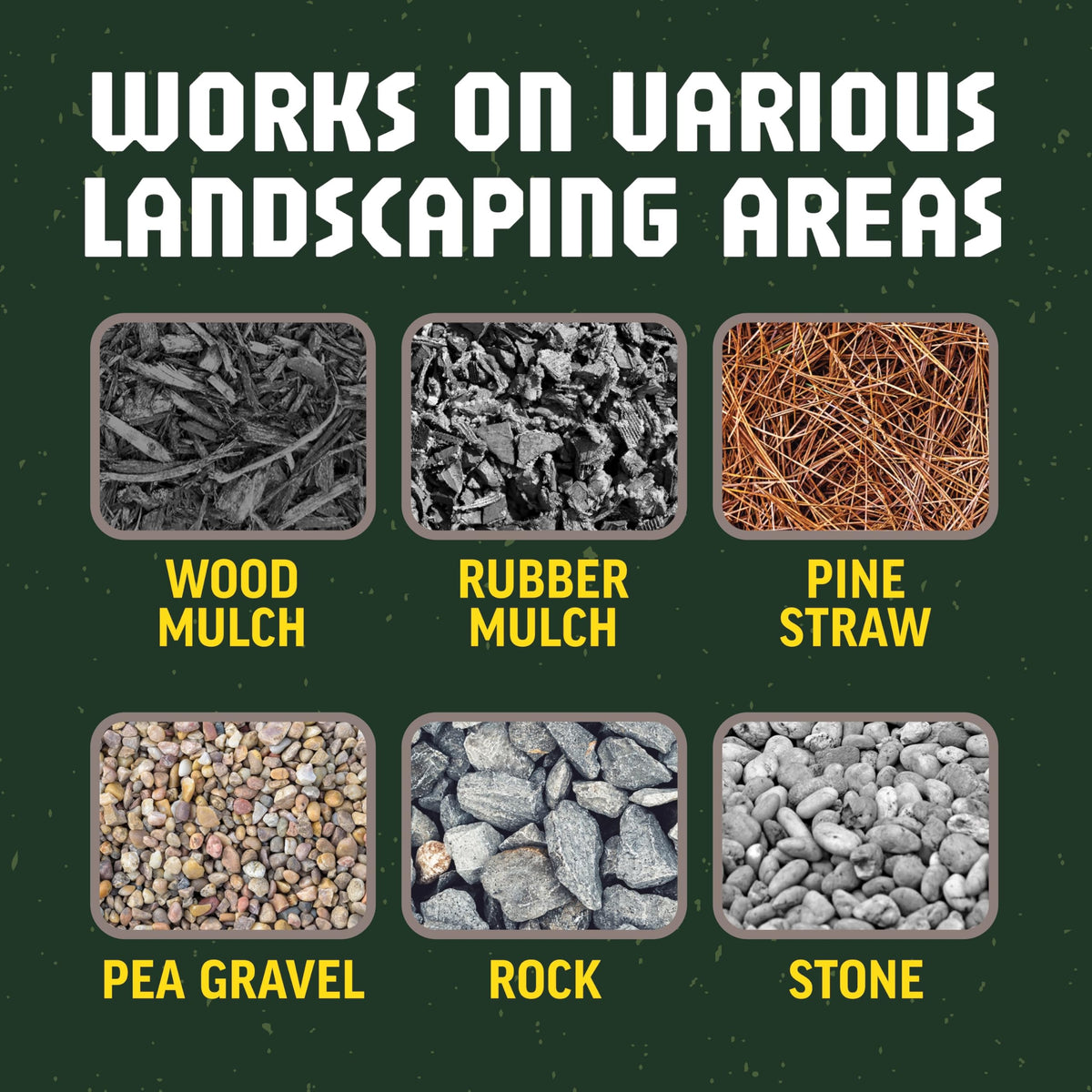 Pennington Ground Grip Mulch Glue secures decorative rocks while preserving drainage