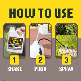 Pennington Ground Grip Mulch Glue is safe for people and pets when used as directed