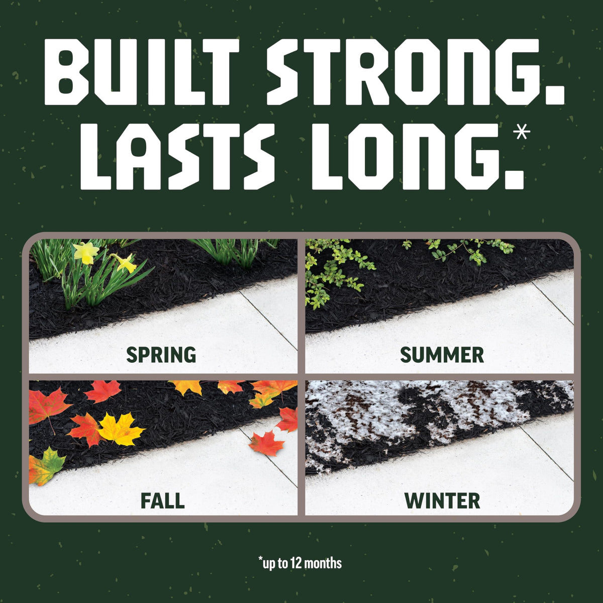 Pennington Ground Grip Mulch Glue creates a water-permeable bond for plants