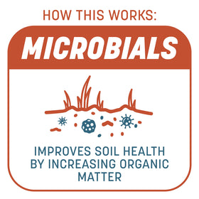 Pennington Smart Patch microbials help prevent disease and support lawn health.