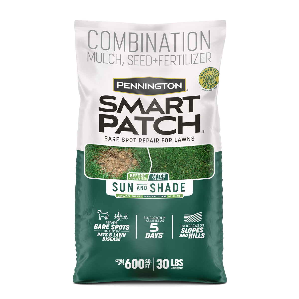 Pennington Smart Patch Sun & Shade bag for convenient bare spot repair