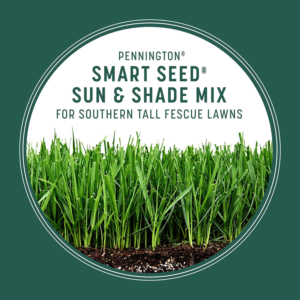 Pennington Sun and Shade overseeding coverage up to 750 sq ft