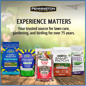 Pennington wild bird seed storage in garage keeps product fresh.