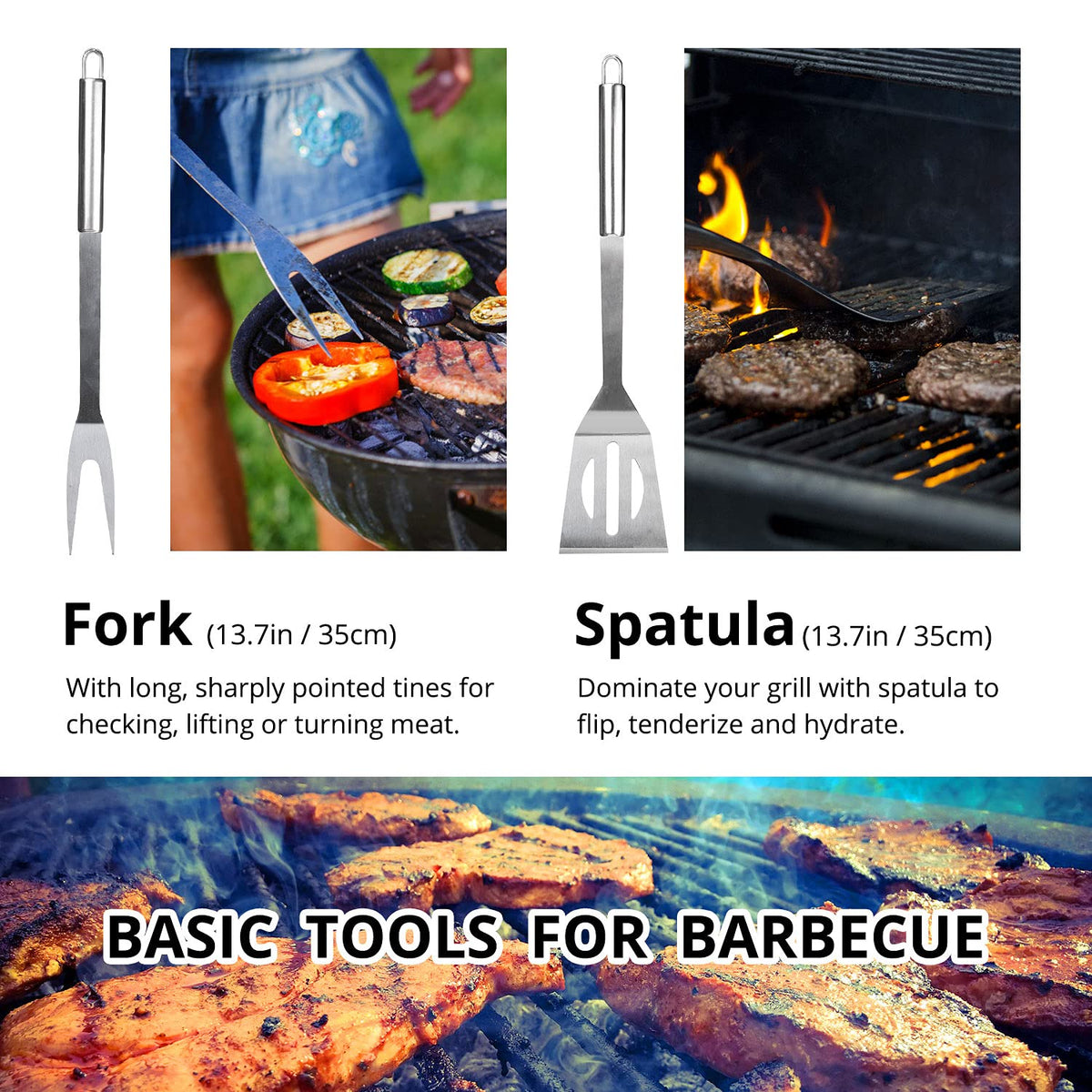 Penobon spatula with bottle opener for flipping and beer-ready moments.