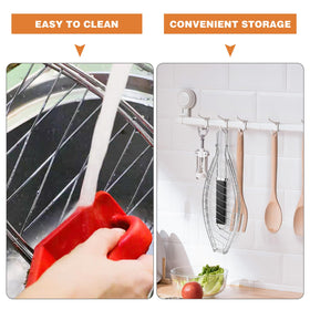 Penobon grill basket featuring a secure locking clasp to keep food intact