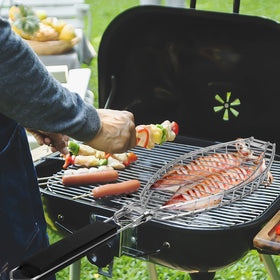 Penobon open-grid design promotes even heat and smoky flavor