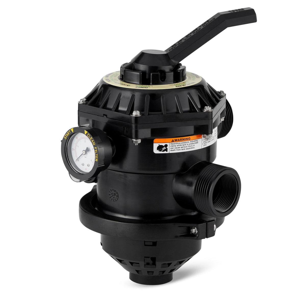 Durable Pentair 262506 valve construction supports reliable performance in pools.