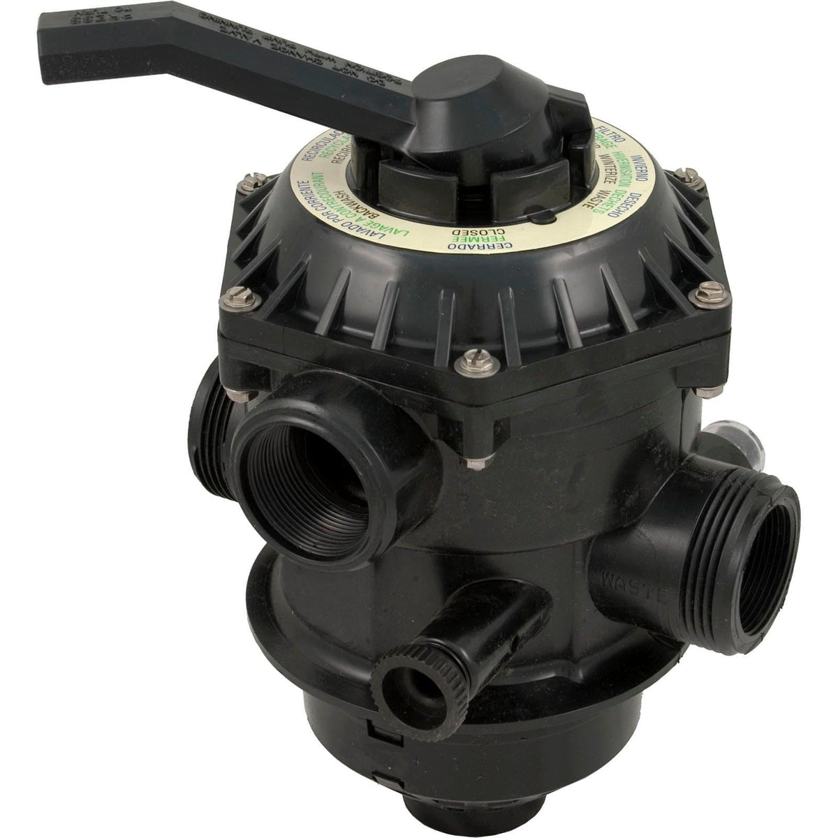 Pentair 262506 top-mount valve assembly simplifies installation and function switching.